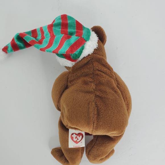 Vintage TY Christmas Holiday Bear YUMMY - Picture 4 of 5